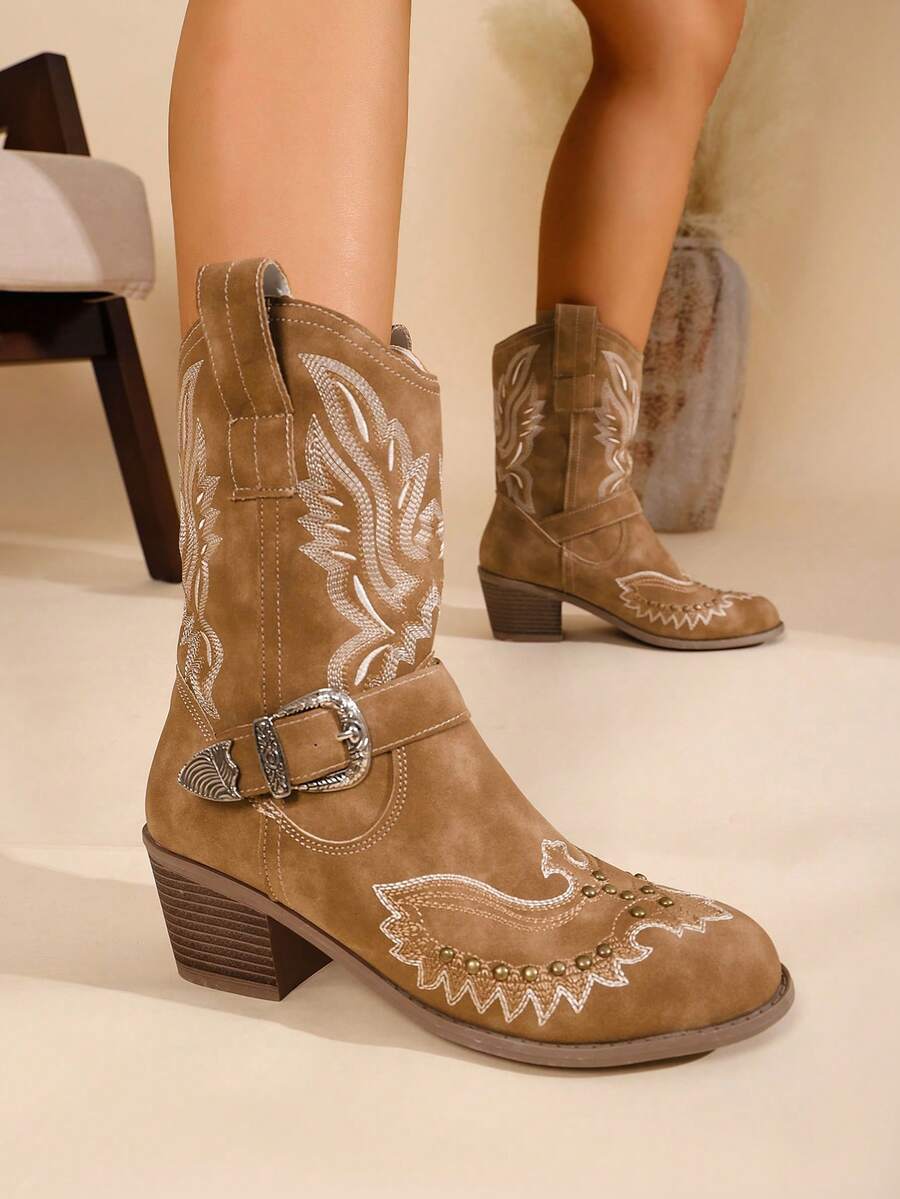 Elara | Western Boots