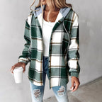 Brigitte | Cozy Plaid Jacket