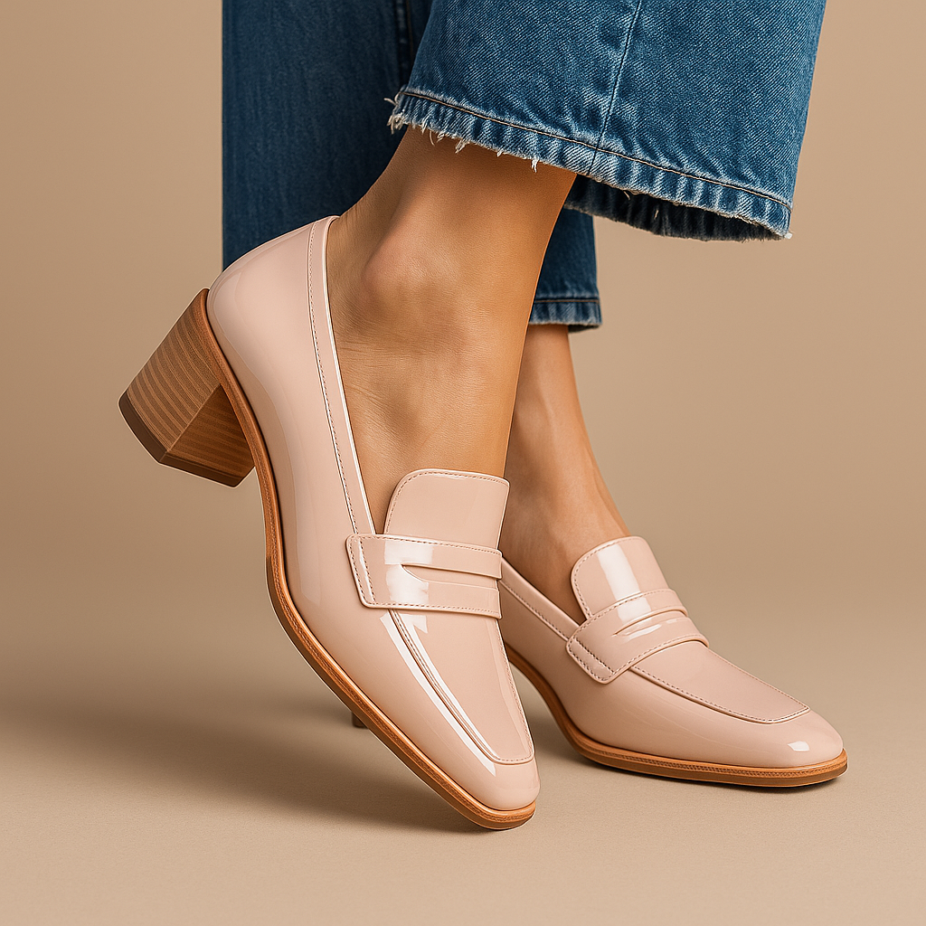 Elaine | Sleek Polished Loafers