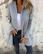 Veslina™ | Versatile Long Sleeve Zip Cardigan