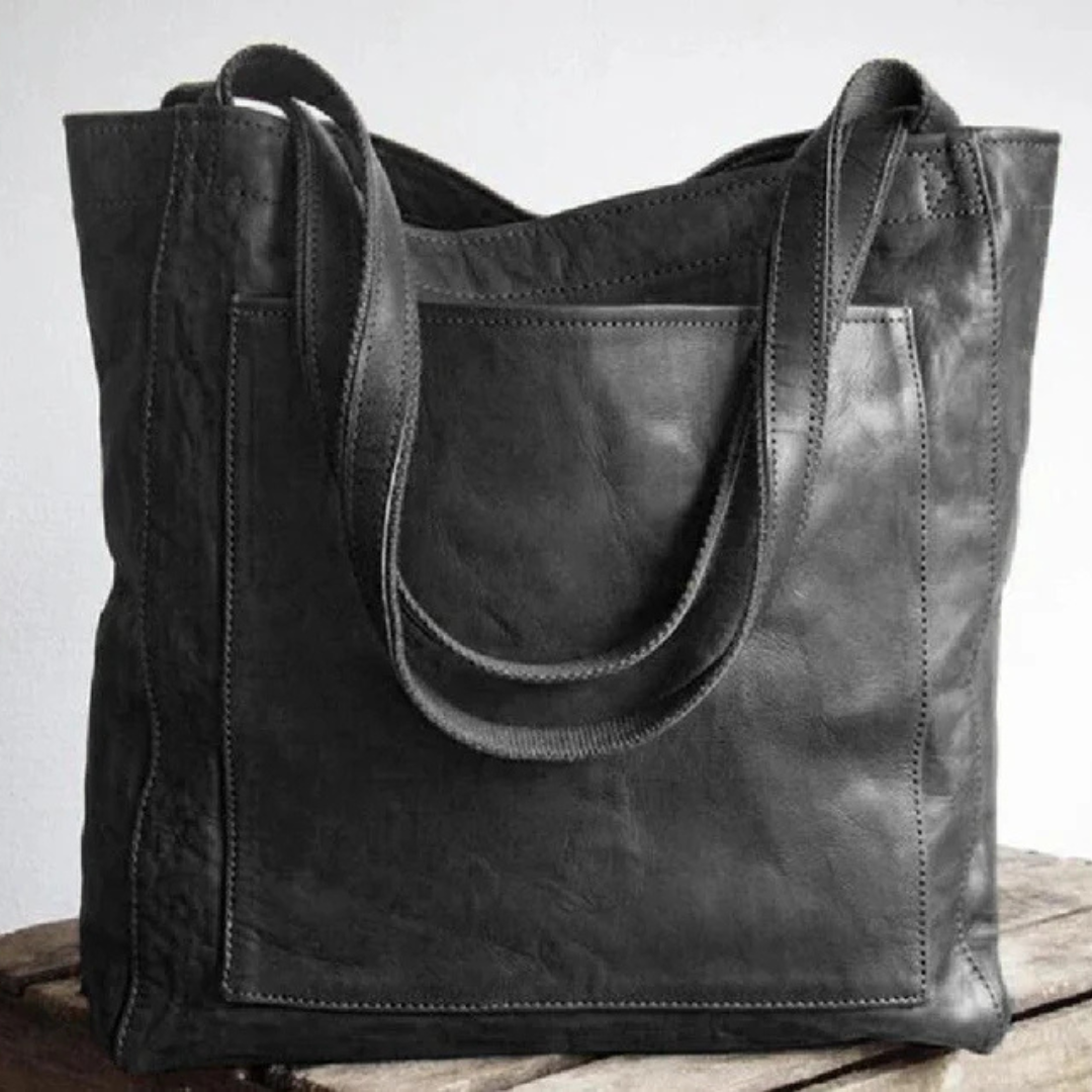 Dovynra™ | Classic Leather Tote