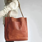 Dovynra™ | Classic Leather Tote