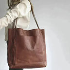 Dovynra™ | Classic Leather Tote