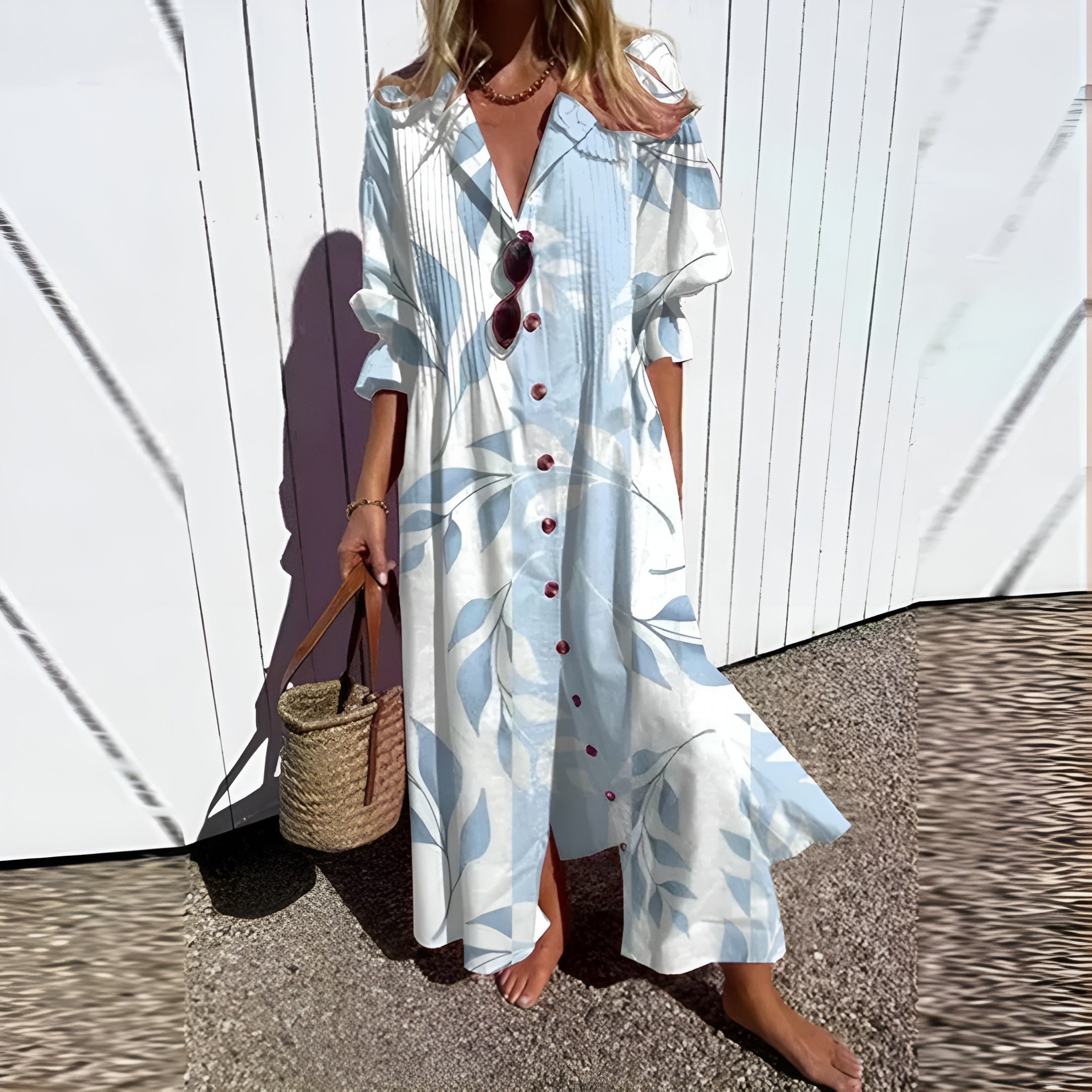 Leona | Luźna sukienka w stylu boho