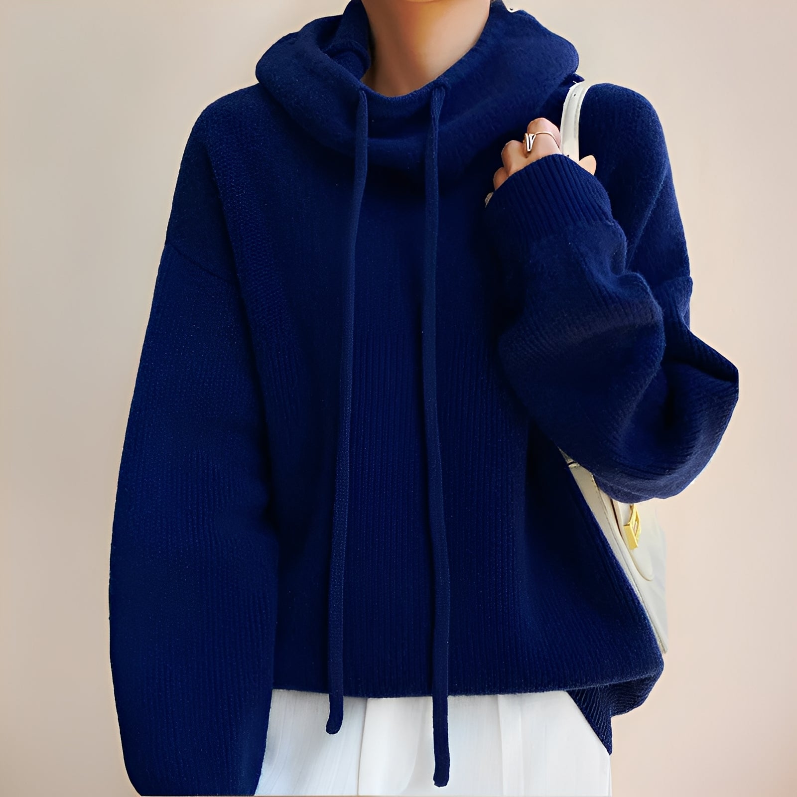 Thea | Turtleneck Hoodie