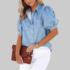 Aurielle™ | Stylish Puff Sleeve Top