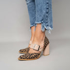 Loena | Elegant Leopard Heels